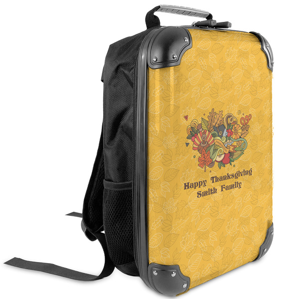 Custom Happy Thanksgiving Kids Hard Shell Backpack (Personalized)