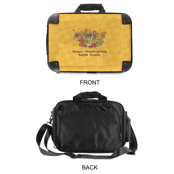 Happy Thanksgiving 15" Hard Shell Briefcase - APPROVAL