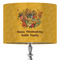 Happy Thanksgiving 16" Drum Lamp Shade - Fabric (Personalized)