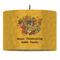 Happy Thanksgiving Drum Pendant Lamp (Personalized)