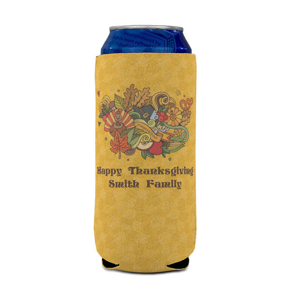 Happy Thanksgiving 16oz Can Sleeve - FRONT (on can)