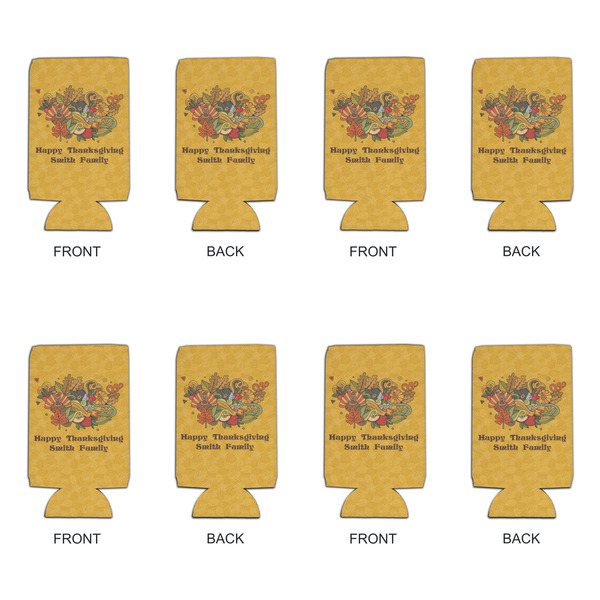 Happy Thanksgiving 16oz Can Sleeve - Set of 4 - APPROVAL