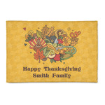Happy Thanksgiving 2' x 3' Indoor Area Rug (Personalized)