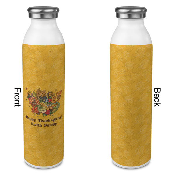 Happy Thanksgiving 20oz Water Bottles - Full Print - Approval