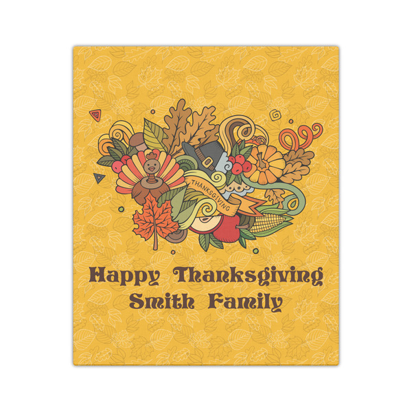 Happy Thanksgiving 20x24 - Canvas Print - Front View