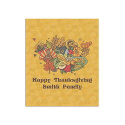 Happy Thanksgiving Poster - Matte - 20x24 (Personalized)