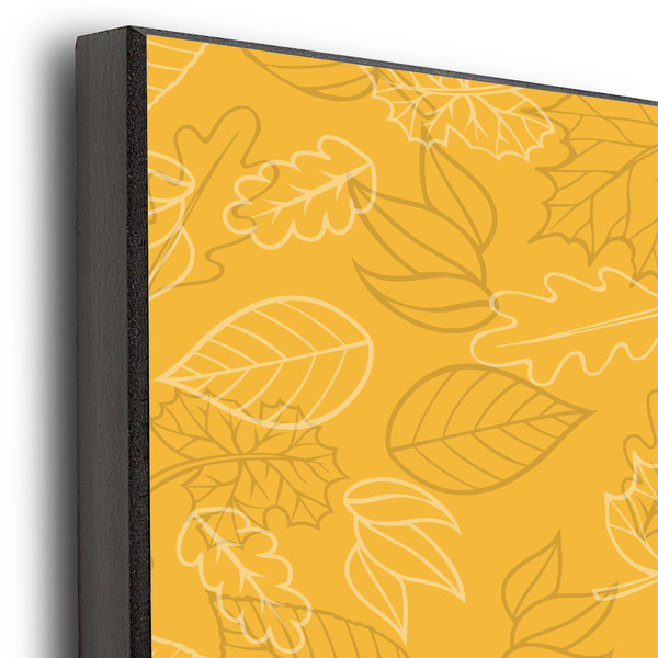 Happy Thanksgiving 20x30 Wood Print - Closeup