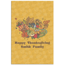 Happy Thanksgiving Poster - Matte - 24x36 (Personalized)