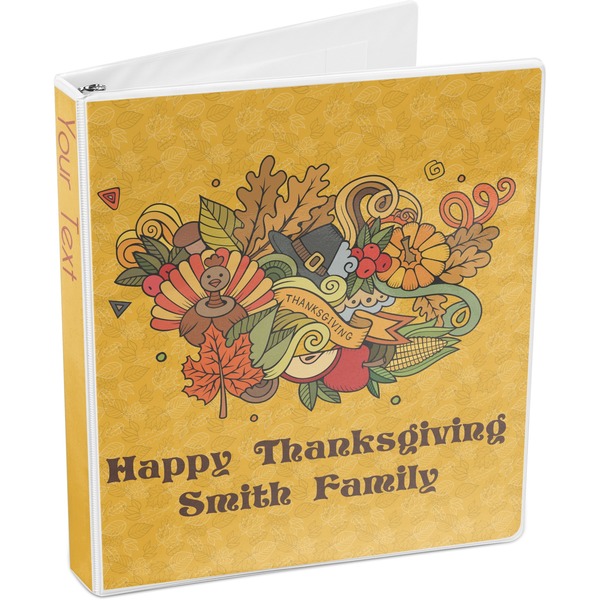 Happy Thanksgiving 3-Ring Binder 3/4 - Main