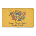 Happy Thanksgiving 3' x 5' Indoor Area Rug (Personalized)