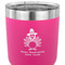 Happy Thanksgiving 30 oz Stainless Steel Ringneck Tumbler - Pink - CLOSE UP