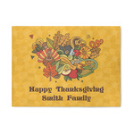 Happy Thanksgiving 5' x 7' Indoor Area Rug (Personalized)