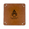 Happy Thanksgiving 6" x 6" Leatherette Snap Up Tray - FLAT FRONT