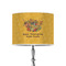 Happy Thanksgiving 8" Drum Lampshade - ON STAND (Poly Film)