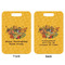 Happy Thanksgiving Aluminum Luggage Tag (Front + Back)