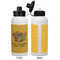 Happy Thanksgiving Aluminum Water Bottle - White APPROVAL
