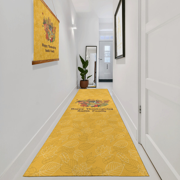 Happy Thanksgiving Area Rug Sizes - In Context (vertical)