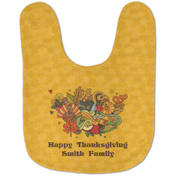 Happy Thanksgiving Baby Bib - AFT flat