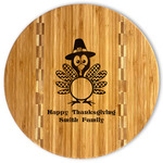 Happy Thanksgiving Bamboo Cutting Board (Personalized)