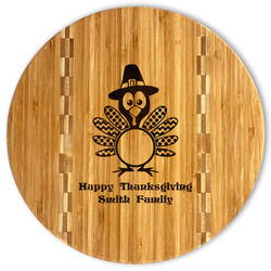 Happy Thanksgiving Bamboo Cutting Board (Personalized)