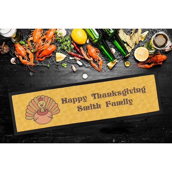 Happy Thanksgiving Bar Mat - Large - LIFESTYLE