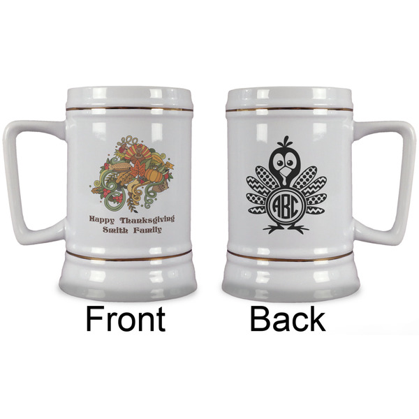 Happy Thanksgiving Beer Stein - Approval