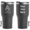 Happy Thanksgiving Black RTIC Tumbler - Front and Back