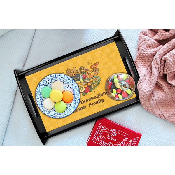 Happy Thanksgiving Black Tray - Lifestyle (UPDATED)