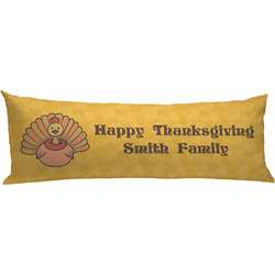 Happy Thanksgiving Body Pillow Case (Personalized)