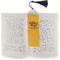 Happy Thanksgiving Bookmark with tassel - In book