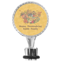 Happy Thanksgiving Wine Bottle Stopper (Personalized)