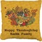 Happy Thanksgiving Burlap Pillow 24"