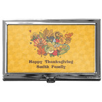 Happy Thanksgiving Business Card Case