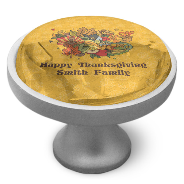 Custom Happy Thanksgiving Cabinet Knob (Personalized)