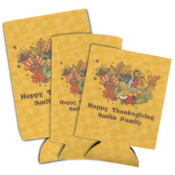 Happy Thanksgiving Can Cooler (Personalized)