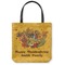 Happy Thanksgiving Canvas Tote Bag - Small - 13"x13" (Personalized)