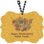 Happy Thanksgiving Rear View Mirror Decor (Personalized)