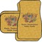 Happy Thanksgiving Car Floor Mats Set - 2 Front & 2 Back (Personalized)