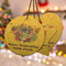 Happy Thanksgiving Ceramic Ornament w/ Name or Text