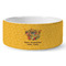 Happy Thanksgiving Ceramic Dog Bowl - Large (Personalized)