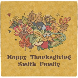 Happy Thanksgiving Ceramic Tile Hot Pad (Personalized)