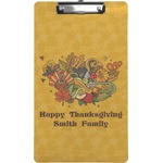 Happy Thanksgiving Clipboard (Legal Size) (Personalized)