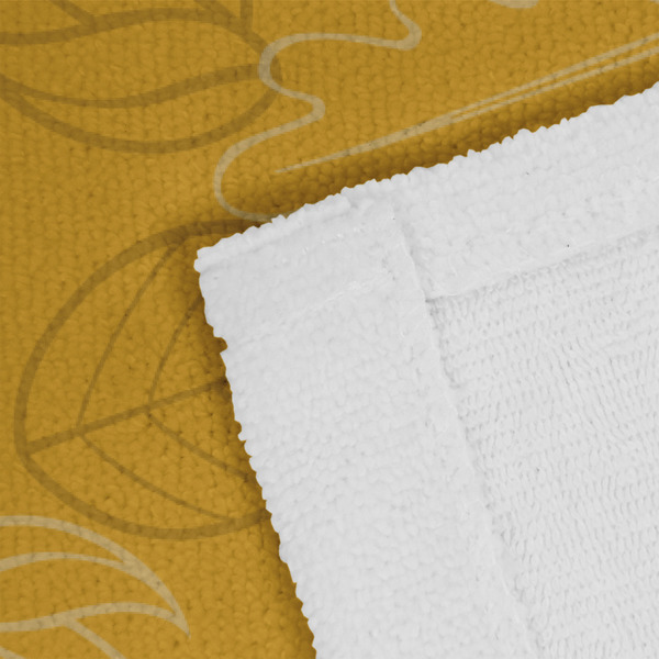 Happy Thanksgiving Close up of Fabric