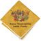 Happy Thanksgiving Cloth Napkins - Personalized Lunch (Folded Four Corners)