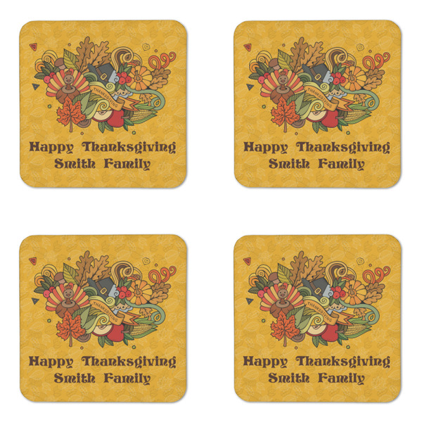 Happy Thanksgiving Coaster Set - APPROVAL