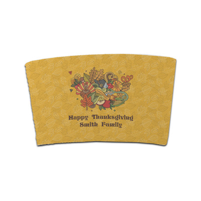 Happy Thanksgiving Coffee Cup Sleeve (Personalized)