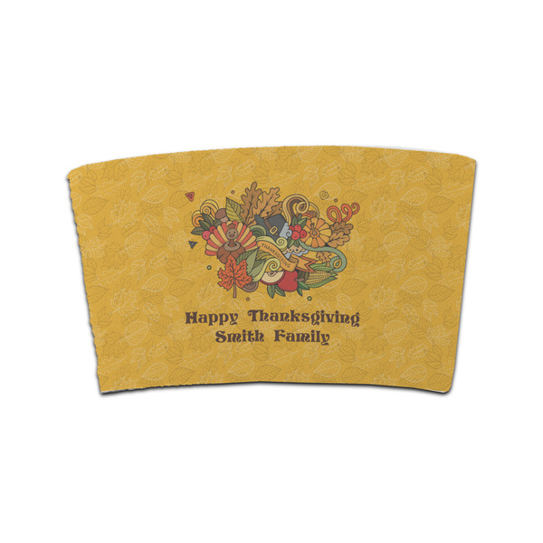 Custom Happy Thanksgiving Coffee Cup Sleeve (Personalized)
