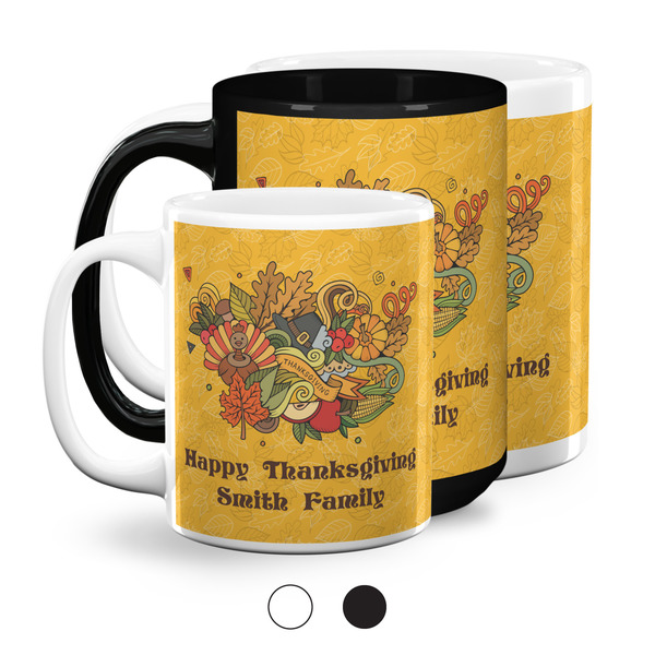 Happy Thanksgiving Coffee Mugs Main