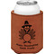 Happy Thanksgiving Leatherette Can Sleeve - Single Sided (Personalized)