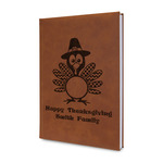 Happy Thanksgiving Leatherette Journal (Personalized)